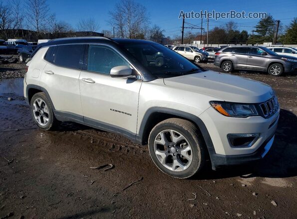 3C4NJCCB4JT301733 2018 JEEP COMPASS White Przód prawy