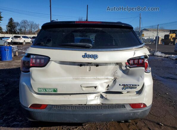 3C4NJCCB4JT301733 2018 JEEP COMPASS White Widok z tyłu