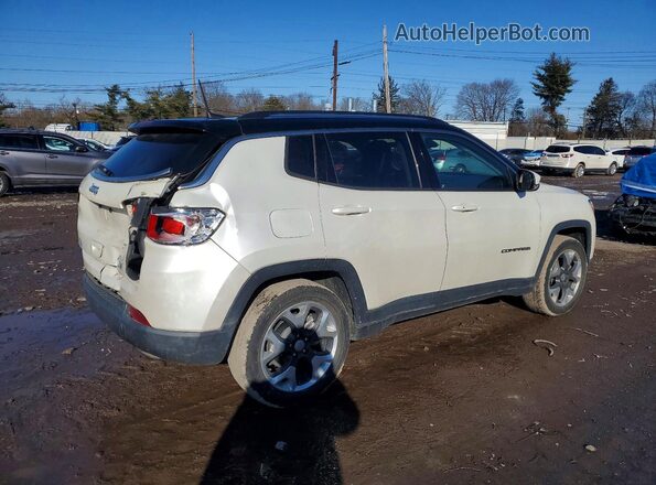 3C4NJCCB4JT301733 2018 JEEP COMPASS White Tył prawy