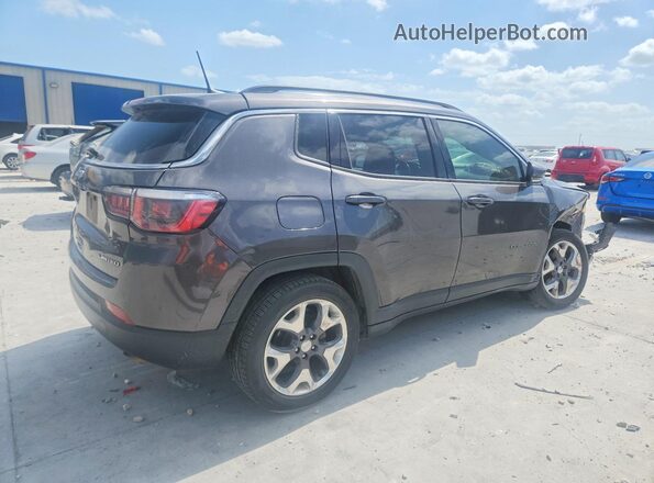 3C4NJCCB4KT788577 2019 JEEP COMPASS Серый Задняя правая четверть
