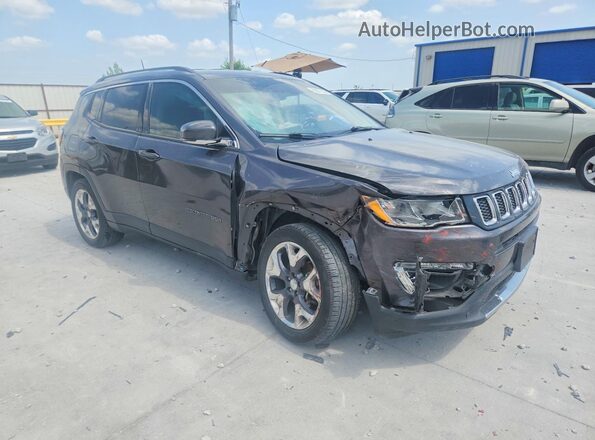 3C4NJCCB4KT788577 2019 JEEP COMPASS Серый Передняя правая четверть