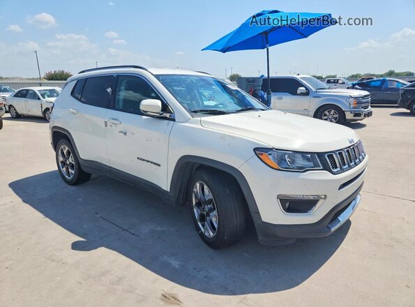3C4NJCCB5KT679903 2019 JEEP COMPASS Белый Передняя правая четверть