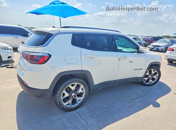 3C4NJCCB5KT679903 2019 JEEP COMPASS Белый Задняя правая четверть