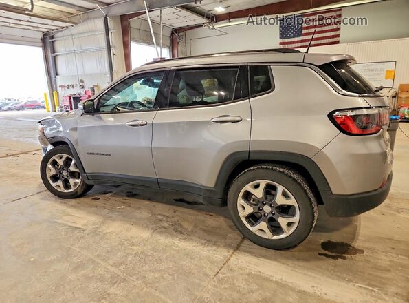 3C4NJCCB5MT552670 2021 JEEP COMPASS Silver Trasero izquierdo