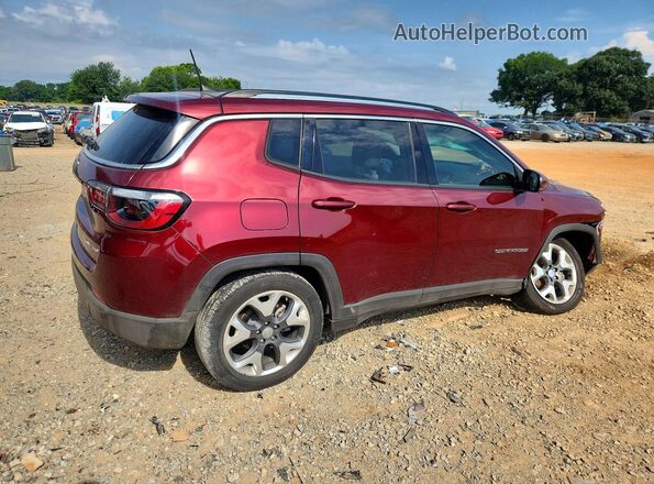 3C4NJCCB6MT531360 2021 JEEP COMPASS Maroon უკანა მარჯვენა