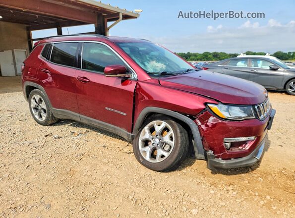 3C4NJCCB6MT531360 2021 JEEP COMPASS Maroon წინა მარჯვენა