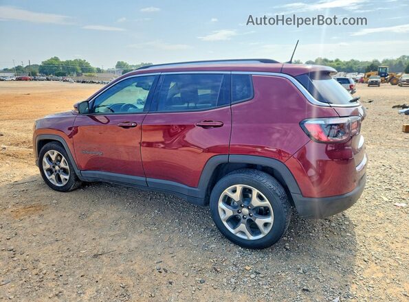 3C4NJCCB6MT531360 2021 JEEP COMPASS Maroon უკანა მარცხენა
