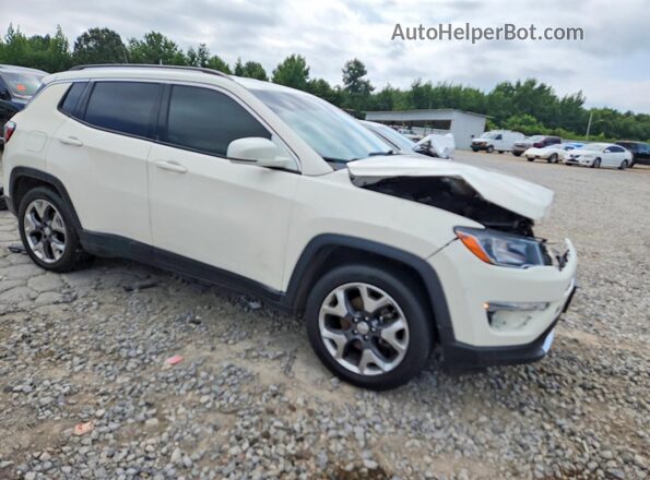 3C4NJCCB7KT662407 2019 JEEP COMPASS White წინა მარჯვენა