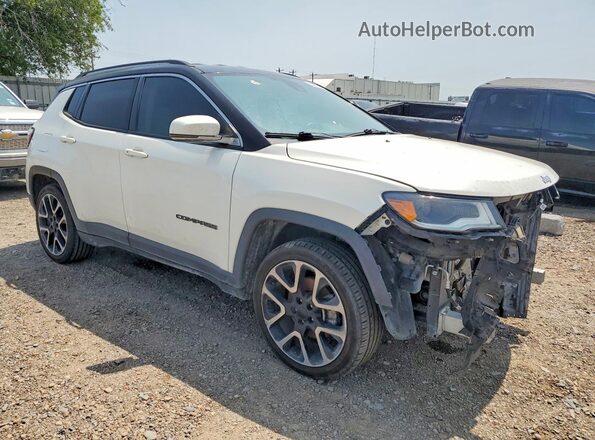 3C4NJCCB8JT494940 2018 JEEP COMPASS Белый Передняя правая четверть