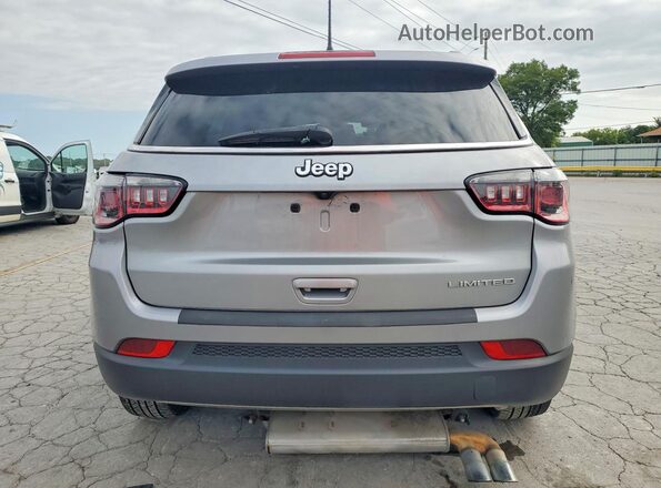 3C4NJCCB8KT802111 2019 JEEP COMPASS Silver Rear view