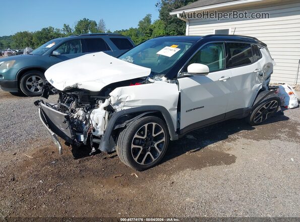 3C4NJCCB9MT508574 2021 JEEP COMPASS Белый Передняя левая четверть