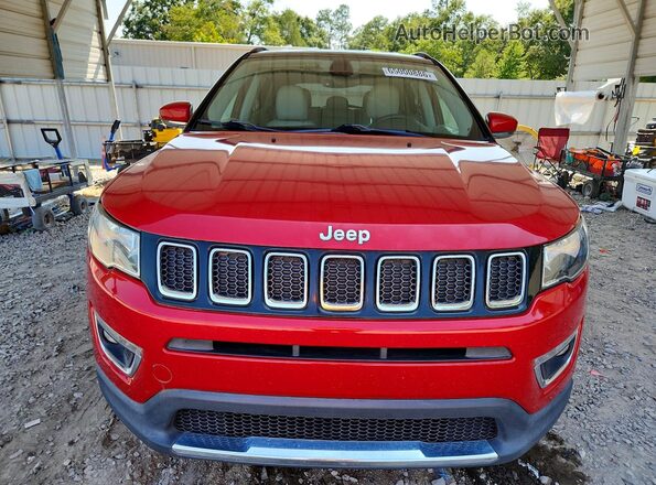 3C4NJCCBXJT374816 2018 JEEP COMPASS Red Vista frontal