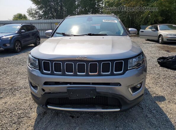 3C4NJCCBXLT108084 2020 JEEP COMPASS Silver Widok z przodu