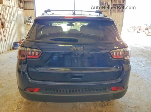 3C4NJCEB3MT593814 2021 JEEP COMPASS Blue უკანა ხედი