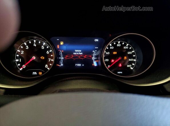 3C4NJCEB3MT593814 2021 JEEP COMPASS Blue ხელსაწყოთა პანელის ხედი