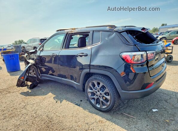3C4NJCEB3MT597331 2021 JEEP COMPASS Black Trasero izquierdo