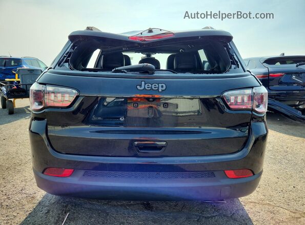 3C4NJCEB3MT597331 2021 JEEP COMPASS Black Vista trasera
