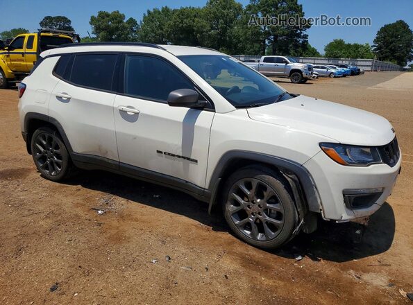 3C4NJCEB4MT542385 2021 JEEP COMPASS White Przód prawy