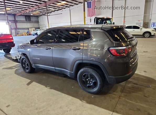 3C4NJDAB0JT177176 2018 JEEP COMPASS Gray Trasero izquierdo