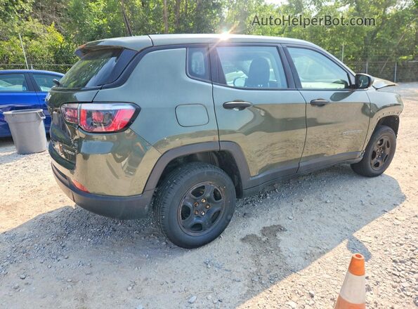 3C4NJDAB0JT330834 2018 JEEP COMPASS Зеленый Задняя правая четверть