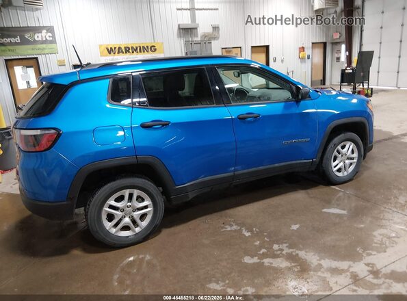 3C4NJDAB0JT422803 2018 JEEP COMPASS Blue Հետևի աջ