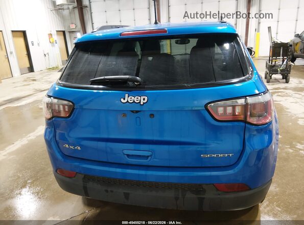 3C4NJDAB0JT422803 2018 JEEP COMPASS Blue 