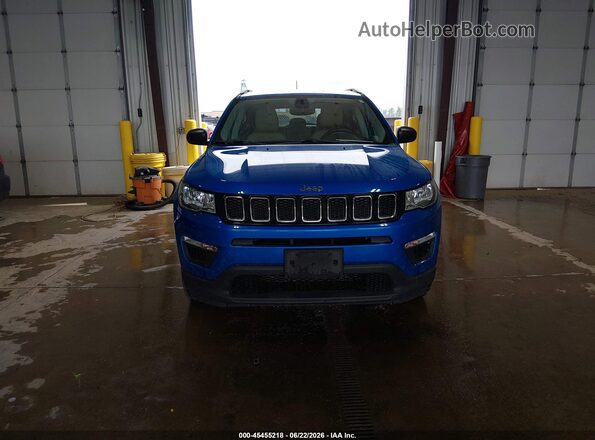 3C4NJDAB0JT422803 2018 JEEP COMPASS Blue Սարքավորումների վահանակի տեսք