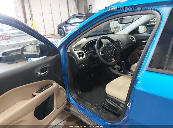3C4NJDAB0JT422803 2018 JEEP COMPASS Blue Սալոնի 360 աստիճան տեսք