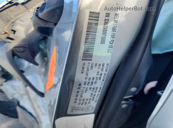 3C4NJDAB0NT106856 2022 JEEP COMPASS Серебряный Вид наклейки с VIN-кодом
