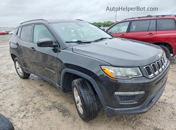 3C4NJDAB1JT415584 2018 JEEP COMPASS Black წინა მარჯვენა