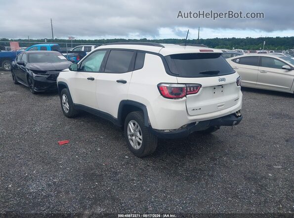 3C4NJDAB2JT146091 2018 JEEP COMPASS White Задня ліва чверть
