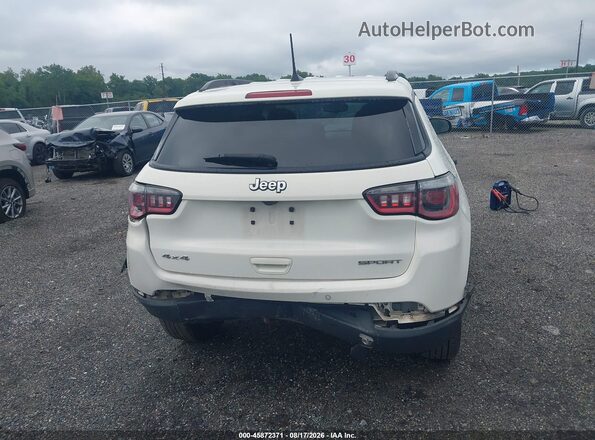 3C4NJDAB2JT146091 2018 JEEP COMPASS White 