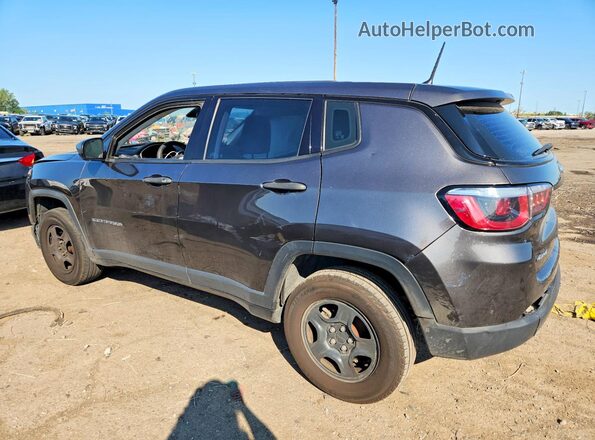 3C4NJDAB2JT177177 2018 JEEP COMPASS Gray Trasero izquierdo