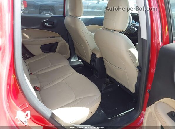 3C4NJDAB2JT330835 2018 JEEP COMPASS Red VIN sticker view