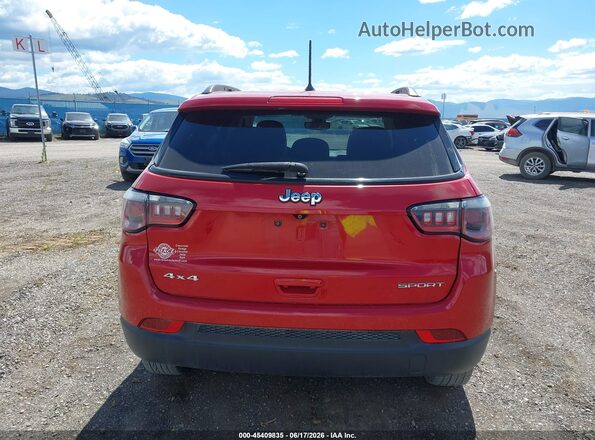 3C4NJDAB2JT330835 2018 JEEP COMPASS Red 