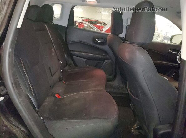 3C4NJDAB2KT703356 2019 JEEP COMPASS Black უკანა სალონის ხედი