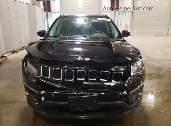3C4NJDAB2KT703356 2019 JEEP COMPASS Black წინა ხედი
