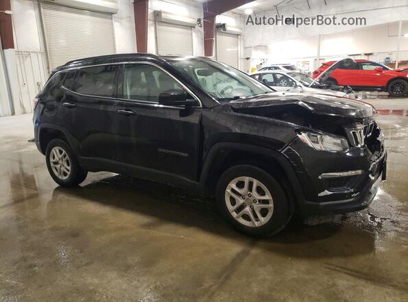 3C4NJDAB2KT703356 2019 JEEP COMPASS Black წინა მარჯვენა