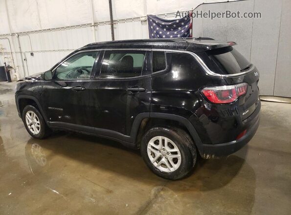 3C4NJDAB2KT703356 2019 JEEP COMPASS Black უკანა მარცხენა