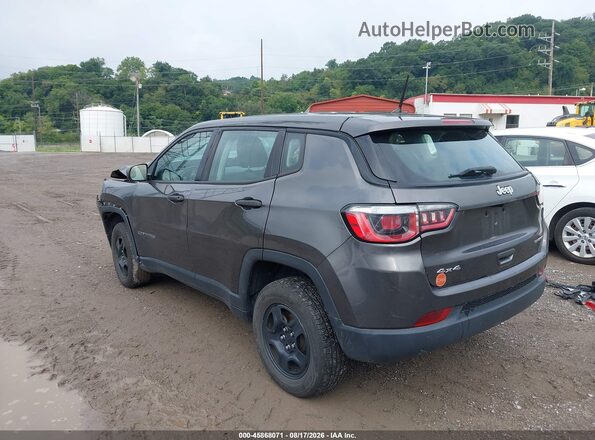 3C4NJDAB3JT483787 2018 JEEP COMPASS Gray უკანა მარცხენა