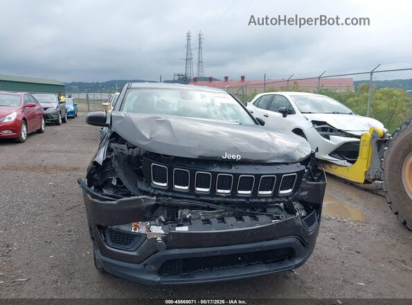3C4NJDAB3JT483787 2018 JEEP COMPASS Gray წინა ხედი