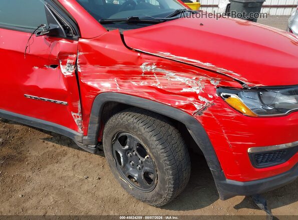 3C4NJDAB3KT767552 2019 JEEP COMPASS Orange Front view