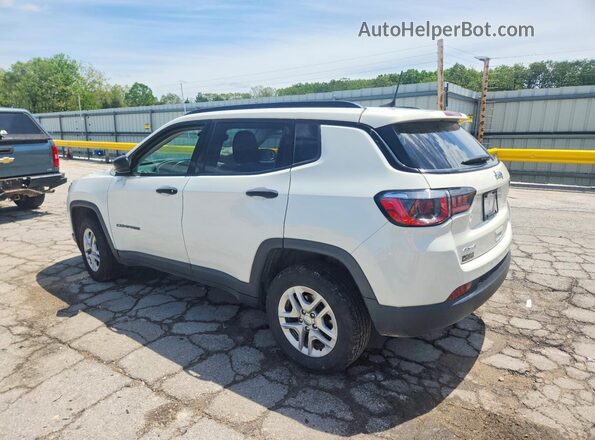 3C4NJDAB4HT667212 2017 JEEP COMPASS Белый Задняя левая четверть