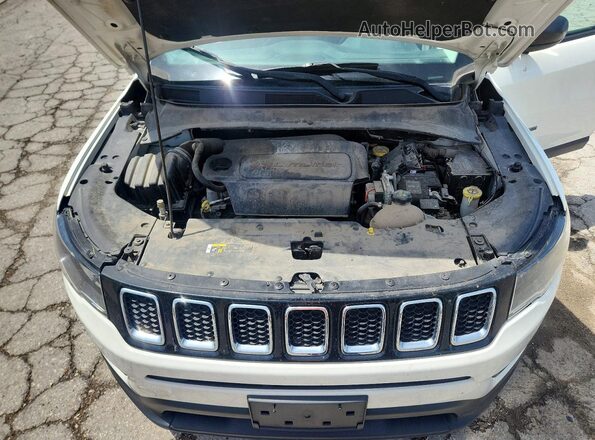 3C4NJDAB4HT667212 2017 JEEP COMPASS Белый Вид подкапотного пространства