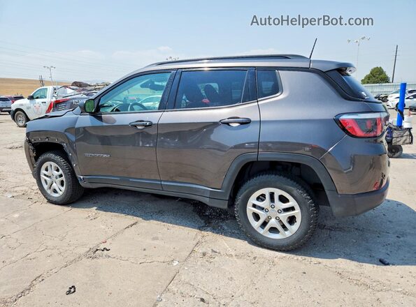 3C4NJDAB4JT270623 2018 JEEP COMPASS Gray Trasero izquierdo