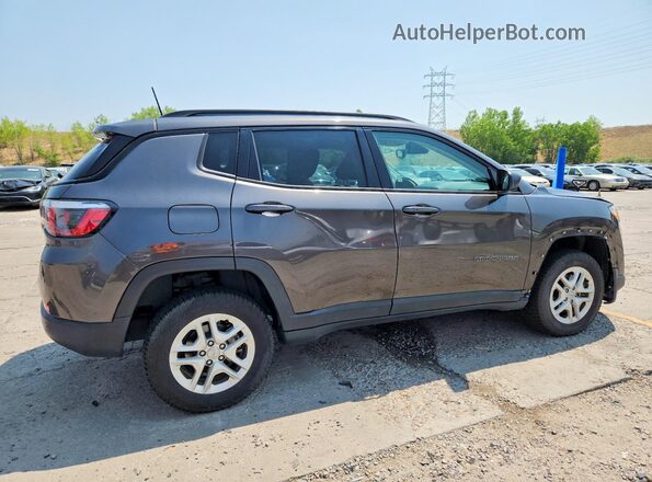 3C4NJDAB4JT270623 2018 JEEP COMPASS Gray Trasero derecho