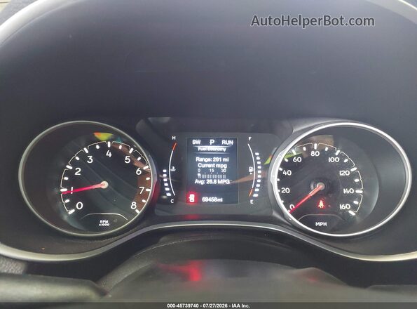 3C4NJDAB4JT392270 2018 JEEP COMPASS Blue Vista de los asientos traseros