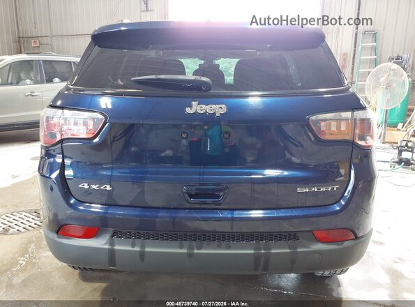 3C4NJDAB4JT392270 2018 JEEP COMPASS Blue 