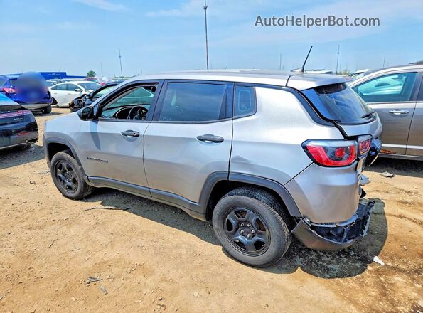 3C4NJDAB4KT773358 2019 JEEP COMPASS Silver Tył lewy
