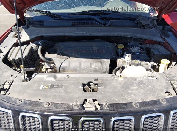 3C4NJDAB5HT660897 2017 JEEP NEW COMPASS Red Widok z tyłu